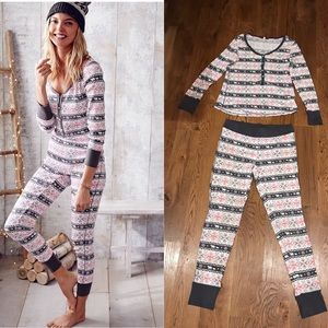 Victoria Secret thermal PJ set